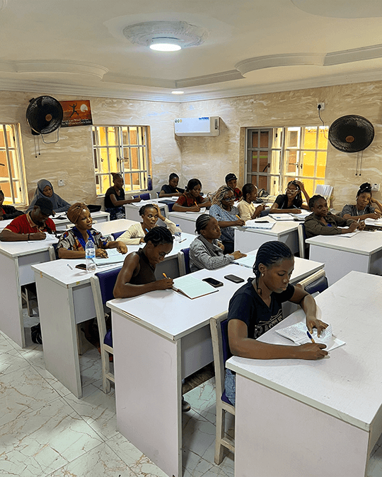 TEFA fashion students training